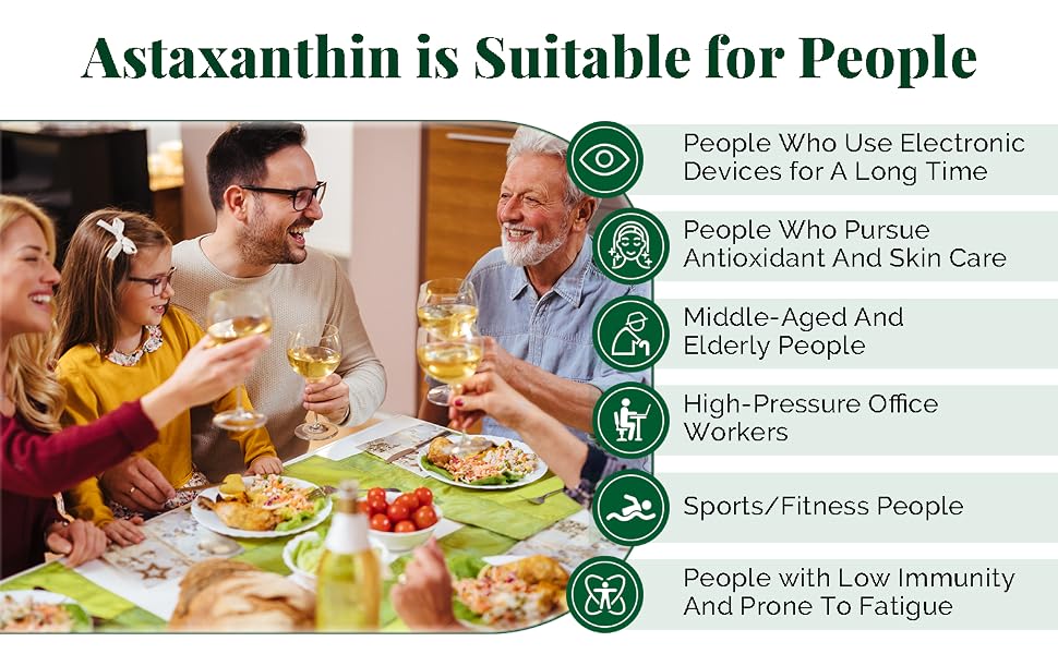 VBTOP Astaxanthin 6 mg Supplement, Natural Antioxidant Supplement, 60 softgels feature detail 3